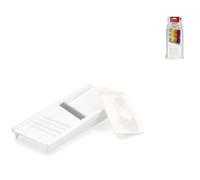 HOME Coupe-Légumes Super 7 Tranches en Plastique Avec Protège-Doigts Blanc