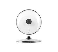 Home Couvercle, 30 cm, Verre, Transparent/Noir