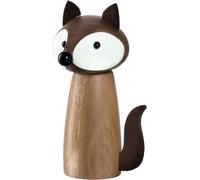Home Cucina 018698 Moulin À Épices En Bois Marron Renard