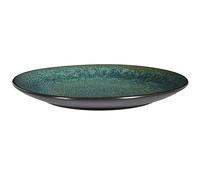 HOME DECO FACTORY Assiette Elia en Céramique Design Moderne 27 cm Vert