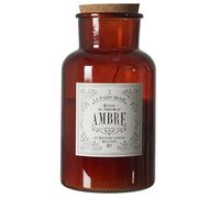 HOME DECO FACTORY, BO0140, Bougie parfumée Ambre au design élégant, idéale pour créer une atmosphère chaleureuse et apaisante Parfaite pour toutes les occasions H255 cm, Marron