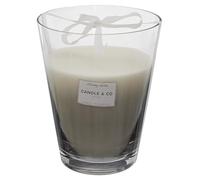 HOME DECO FACTORY - BO5447 - Bougie Parfumée Vase Gris Harmony - Hauteur : 23 cm