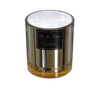 HOME DECO FACTORY - BO5545 - Bougie Parfumée Electroplate Doré - Hauteur : 11 cm