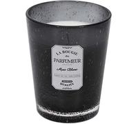 HOME DECO FACTORY - BO5573 - Bougie Parfumée Verre Bulle Gris Foncé - Hauteur : 16 cm