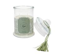 The Home Deco Factory - Bougie parfumée Bonbonnière 13,2 cm Vert - senteur figue Vert G