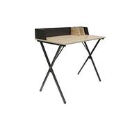 Home Deco Factory – Bureau Brice HD6425 – Industriel épuré, 90x50 cm, couleur neutre