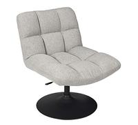 Fauteuil Pivotant Design "Anton" 89cm Gris