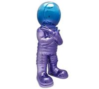 HOME DECO FACTORY, HD0106, Figurine d'Astronaute Électroplate H33 cm - Statue Décorative Multicolore, Design Unique et Moderne, Idée Cadeau Originale pour Tous Les Intérieurs - Taille H33 cm