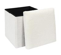 COFFRE POUF PLIABLE COTELE SCOTT BEIGE