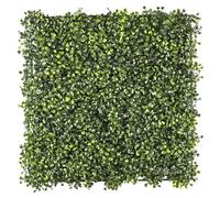 HOME DECO FACTORY, HD0451, Mur Végétal Artificiel 50x50 cm - Décoration Intérieure, Plante Artificielle, Feuillage Naturel, Ambiance Apaisante, Facile à Installer - Vert