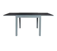 Table D'extérieur - Home Deco Factory - Haria - Extensible - Gris - 80 X 80 X 160 Cm