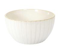 HOME DECO FACTORY - KA0410, Saladier élégant Vlora D235 cm, Conçu pour salades, Fruits et apéritifs, Facile à Nettoyer, s'adapte à Tous Les Styles, Couleur Beige