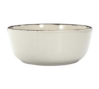 HOME DECO FACTORY, KA0444, Service de Vaisselle 12 Pièces en Grès Beige, Assiettes Creuses, Plates et à Dessert, Design Artisanal, Durable et Pratique, Entretien Facile, Taille: 12Pcs, Couleur: Beige