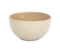 HOME DECO FACTORY - KA0468 Bol Sahara Beige 65cl en Céramique - Design Élégant et Moderne - Idéal pour Soupes et Salades - Compatible Lave-Vaisselle et Micro-Ondes