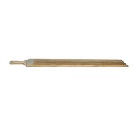 HOME DECO FACTORY - KA0712 - Planche de Présentation en Bois de Manguier Dune - Longueur 1M - Idéale pour Découper et Servir Apéritifs - Fromages et Charcuteries - Finition Élégante - Noire - 1M