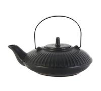 Théière THE HOME DECO FACTOR ceramique noire 60cl