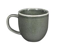 HOME DECO FACTORY - KA6168, Mug en céramique 300 ml, design moderne, Conçu pour café ou thé, Conçu pour la maison ou le bureau, couleur verte, style élégant et fonctionnel.