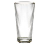 THE HOME DECO FACTORY KA6276/WEB - Lot de 6 Verres Strie Lisère Gold 30 cl, Verres de Boissons pour Eau, Jus, Soda, Cocktail
