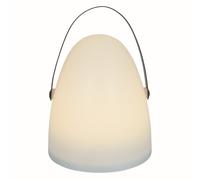 Home Deco Factory Lampe de table extérieure LAO0017 - avec poignée moderne - blanc