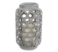 HOME DECO FACTORY - LAO0174 Lampe Solaire Extérieure Effet Bougie - Design Moderne, Installation Facile, Résistante aux Intempéries - Marron - Taille Standard