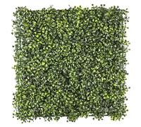Home Deco Factory – Panneau de feuillage HD0451 – Artificiel, modulaire, 50x50 cm – Vert