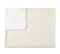 Home Deco Factory Plaid 'The Plaid' en polyester, doublure Sherpa bouclée 120 x 150 cm