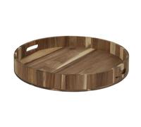 HOME DECO FACTORY Plateau de Service en Acacia 40 cm Pratique Marron