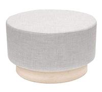 Pouf Rond Scandinave "Jeyo" 60cm Gris Clair