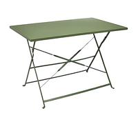 HOME DECO FACTORY Table de Repas Pliante Palerme 110 cm Pique-Nique Noir