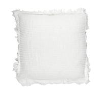HOME DECO FACTORY - TX0068, Coussin Imitation Fourrure Gris Foncé Rayé 40x40 cm - Confort et Élégance pour Un Intérieur Chic et Accueillant, Déhoussable et Pratique, Conçu pour Canapé