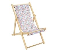 HOME DECO KIDS, Chilienne Enfant Liberty pour Enfant, Hauteur d'assise réglable, 49x85x67 cm, Chaise Pliante, Transat Enfant Extérieur, Chaise Longue Enfant
