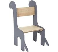 The home deco factory – Chaise enfant – Home Deco Kids Dino – Confortable – Gris et marron