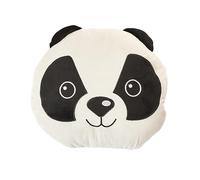 HOME DECO KIDS, TX9403, Couverture Convertible Panda pour Enfants, Design Ludique et Confort Optimal, Idéale pour la Chambre, 110x150 cm, Blanc, Noir, Gris