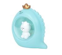 HOME DECO KIDS Veilleuse Petits Animaux Lumière Douce Bleu et Rose | Plastique PVC, veilleuse petits animaux, lumière douce et apaisante, design ludique, chambre enfant, bleu et rose