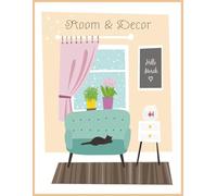 Home decor checklist: Room Makeover Organizer with Budget Tracker, Shopping Checklist, and Furniture Layout Planner | Perfect for Homeowners, Renters, and Interior Design Enthusiasts