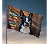 Home Decor Men Every Snack You Make, Every Bite You Take, I'M Watching You. Drapeaux de chambre pour gars Décorations pour la cuisine (30 x 45 cm)
