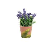 Home Decor Plante décorative Dkd Vert PVC Terre Cuite Lilas