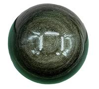 Home Decoration Fengshui Ornaments Crystal Ball Black Obsidian with Stand Divination Lucky Transmission Office,obsidian-4cm Gemstone Stone