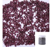 Home&Decorations Gouttes de rosée de décoration, env. 1 200 pièces (160 g), décoration pierres acrylique gouttes de pluie, parfait pour une décoration de table pour un mariage, Résine acrylique Plastique, Violett, ca. 1200 St. (1 Dose)