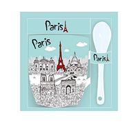 Home Decorazione Mug Paris, Multicolore, Unique