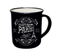 Home Decorazione Mugs Retro Bistrot, Multicolore, Unique