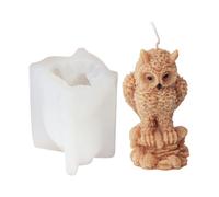 Home Decors Hibou en silicone robuste pour professionnels et débutants Décoration réaliste