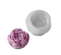 Home Decors Moule en silicone pour décoration de savon unique et parfumé Motif floral réaliste