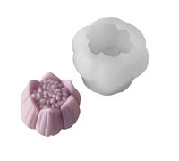 Home Decors Moule en silicone pour décoration de savon unique et parfumé Motif floral réaliste