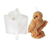 Home Decors Moule en silicone robuste en forme de hibou pour professionnels et débutants