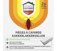 HOME DEFENSE piège cafards 2 PC