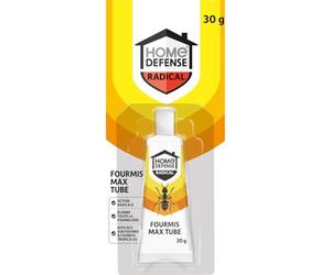Home Defense Radical Gel Anti-Fourmis Max Tube, 30g, Action Radicale pour Intérieur et Extérieur
