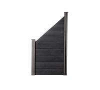 HOME DELUXE Accessoire pour clôture brise-vue CALLADO (Élément incliné)