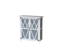 Home Deluxe Armoire de jardin Yana - Taille M - Armoire en bois résistante aux intempéries pour jardin et terrasse