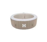 HOME DELUXE Bain à remous gonflable Whirlpool SPLASH, 1000 L (beige)